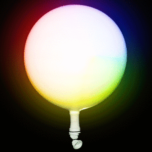 LED Light Up 14 Inch Blinky Balloons - Multicolor