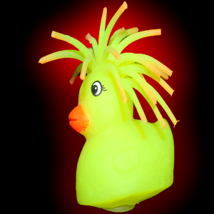 Flashing Puffer Duckies- Yellow