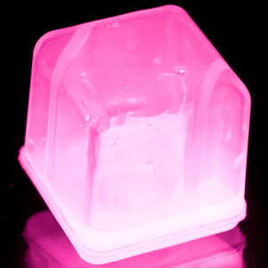 LED Light Up Ice Cubes - Pink