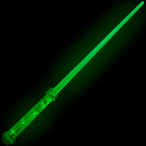 Jumbo Super Green Light-Up Sword