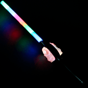 LED Flashing Multicolored Skull Wand