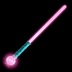 Light-Up Octopus Magic Ball Sword- Teal