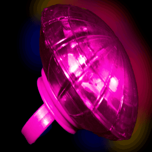 Light-Up Flashing Supersized Ring- Pink
