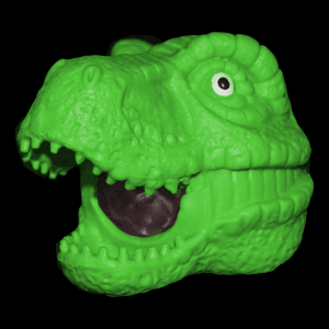 Light-Up Squeeze Dinosaur- Green