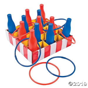 Carnival Bottle Ring Toss Game (1 Set(s))