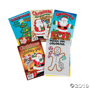 Holiday Activity Pads (Per Dozen)