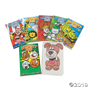 Activity Pad Assortment (Per Dozen)