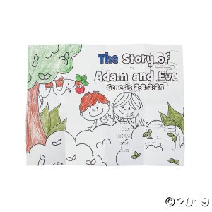 Adam & Eve Activity Sheets (24 Piece(s))
