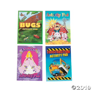 Medium Activity Pad Assortment (72 Piece(s))
