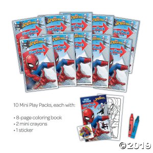 Marvel Spider-Man Mini Stationery Play Packs (10 Piece(s))