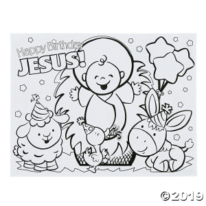 Happy Birthday Jesus Activity Sheets (24 Piece(s))