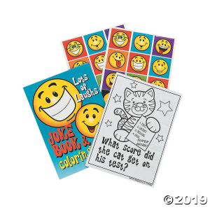 Jokes Coloring & Activity Books (24 Piece(s))