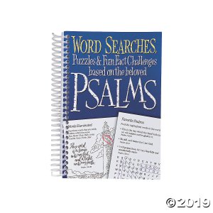 Psalms Word Search Puzzles & Fun Fact Challenges Spiral Book (1 Piece(s))