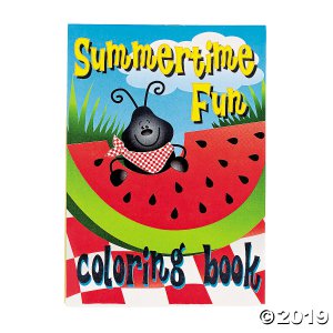 Summertime Fun Coloring Books (24 Piece(s))