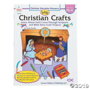Carson-Dellosa Easy Christian Crafts & Ideas Book - Pre-K-K (1 Piece(s))