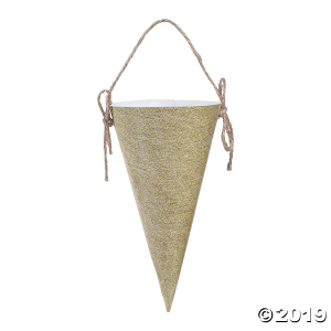 Rustic Hanging Confetti Cones (50 Piece(s))