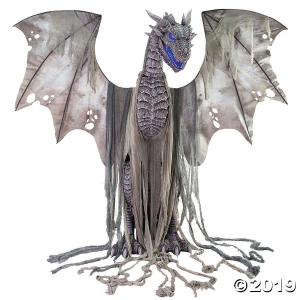 Animated Winter Dragon Halloween Decoration (1 Piece(s))