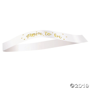 Mom-to-Be Satin Sash (1 Piece(s))