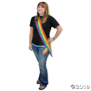 Rainbow Sash (1 Piece(s))