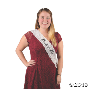 Bride To Be Lace Sash (1 Piece(s))