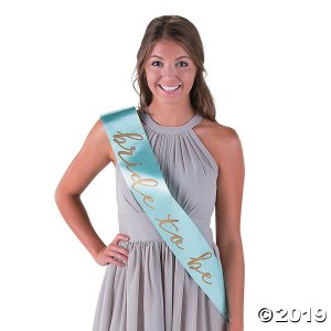 Mint Green I Do Bride to Be Bachelorette Party Sash (1 Piece(s))