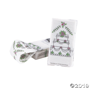 Wedding Cake Swankie Hankie Handkerchief Pack (1 Piece(s))