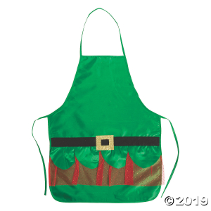 Adult's Elf Apron (1 Piece(s))