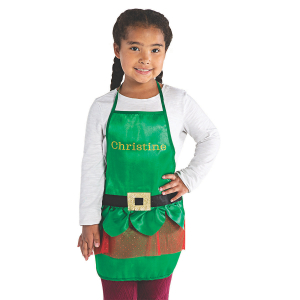 Personalized Kid's Elf Apron (1 Piece(s))