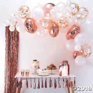 Ginger Ray Rose Gold Balloon Arch Kit (1 Set(s))