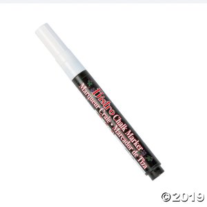 White Marvy Uchida® Fine Point Bistro Chalk Marker (1 Set(s))