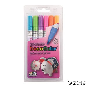 Marvy® Bright Colors DecoColor Fine Tip Paint Markers (1 Set(s))