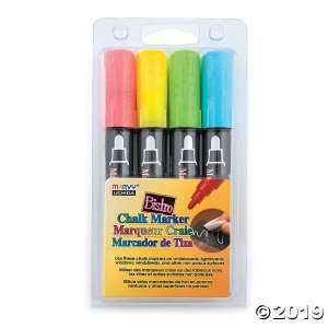 Marvy® Fluorescent Broad Point Chalk Markers (1 Set(s))