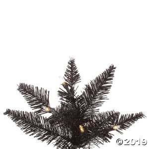 Vickerman 4.5' Black Fir Christmas Tree with Clear Lights (1 Piece(s))