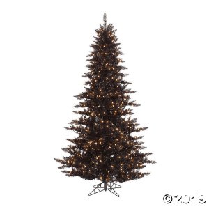 Vickerman 3' Black Fir Christmas Tree with Warm White LED Lights (1 Piece(s))