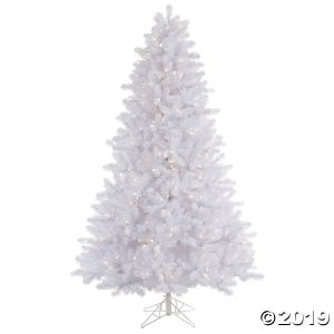 Vickerman 7.5' Crystal White Pine Christmas Tree with Warm White LED Lights (1 Piece(s))