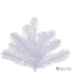 Vickerman 7.5' Crystal White Pine Christmas Tree with Warm White LED Lights (1 Piece(s))