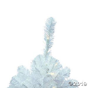 Vickerman 3' Crystal White Spruce Christmas Tree with Warm White LED Lights (1 Piece(s))