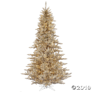 Vickerman 3' Champagne Fir Christmas Tree with Warm White LED Lights (1 Piece(s))