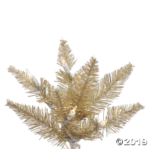 Vickerman 3' Champagne Fir Christmas Tree with Warm White LED Lights (1 Piece(s))