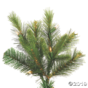 Vickerman 7.5' Cashmere Slim Christmas Tree with Clear Lights (1 Piece(s))