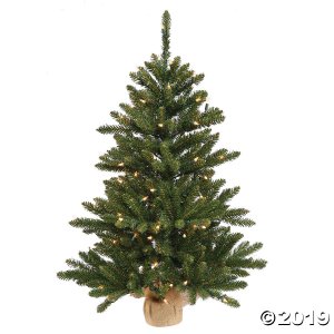 Vickerman 36" Anoka Pine Christmas Tree with Warm White LED Lights (1 Piece(s))