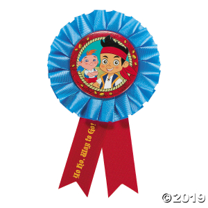 Jake & the Never Land Pirates Award Ribbon (1 Piece(s))