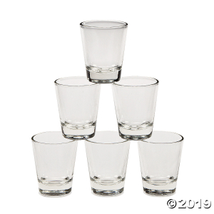 Clear Glass Shot Glasses (Per Dozen) Clear Glass Shot Glasses (Per Dozen)