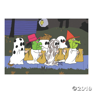 Peanuts® Backdrop Banner Halloween Decoration (1 Set(s))