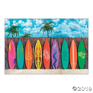 Surf's Up Surfboard Backdrop (1 Set(s))
