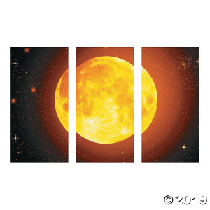 Full Moon Backdrop Banner (1 Set(s))
