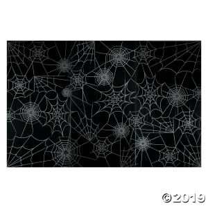 Spider Web Backdrop Halloween Decoration (1 Set(s))