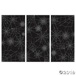 Spider Web Backdrop Halloween Decoration (1 Set(s))