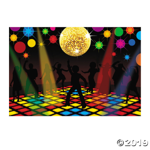 Disco Party Backdrop (1 Set(s))