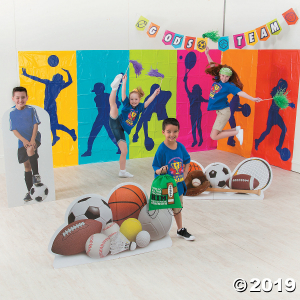 Large Sports VBS Backdrop Banner (1 Set(s))